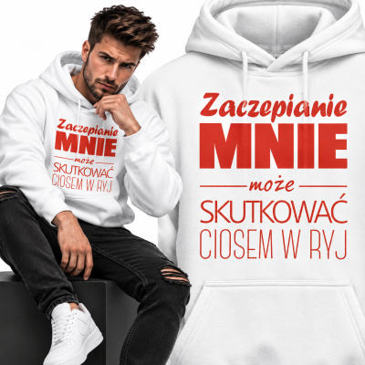 BLUZA Z KAPTUREM ZACZEPIANIE